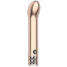 Royal Gems Mini Vibro Jewel Royal 12cm Rose doré